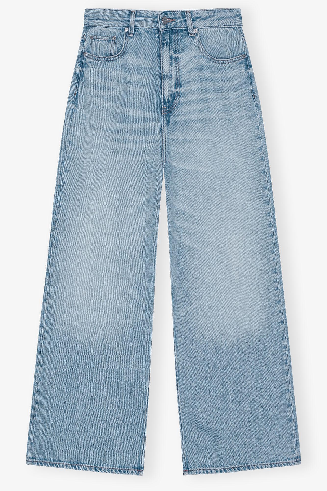 Light Blue Baggy Jeans Product Image