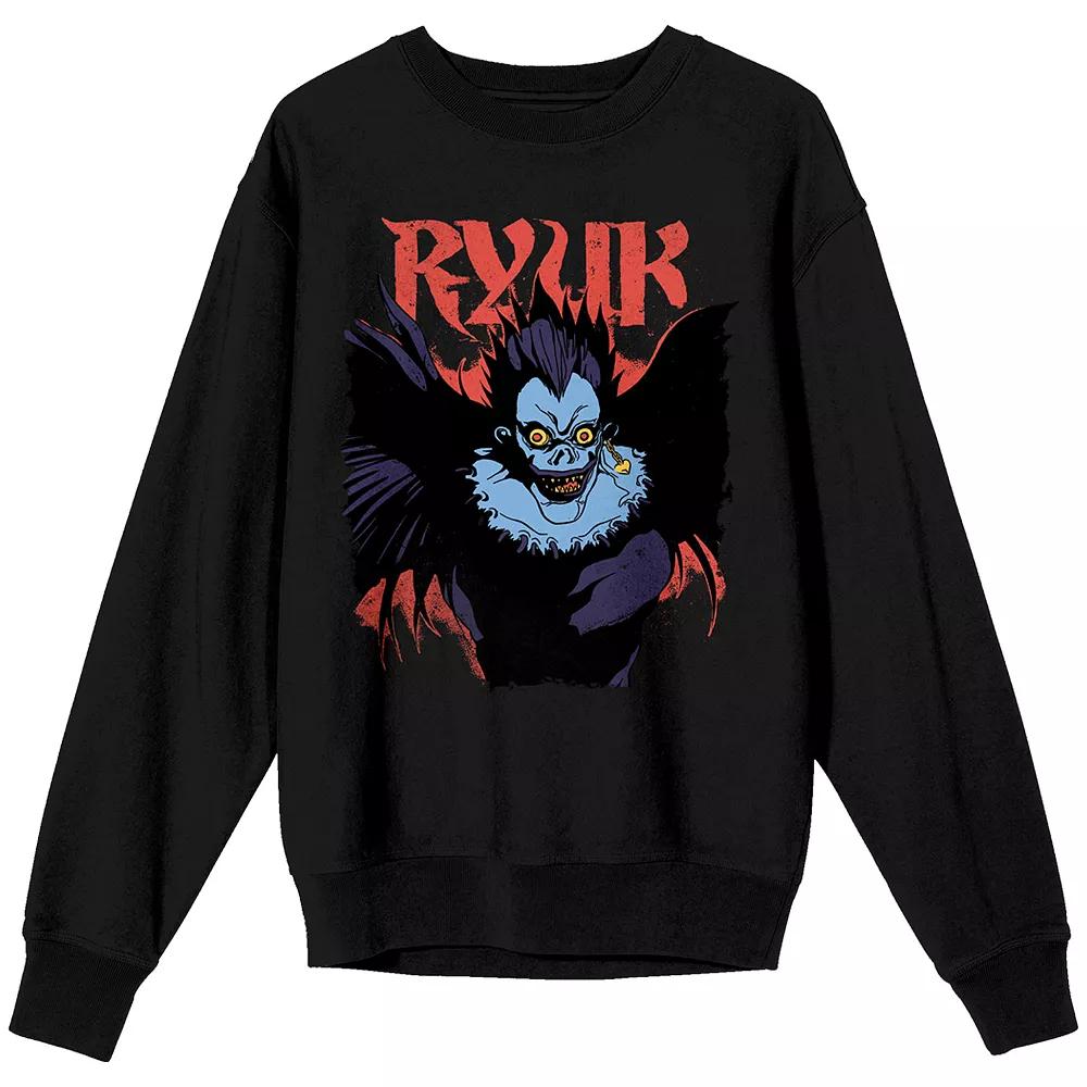 Men's Death Note Ryuk Long Sleeve Graphic Tee,  Product Image