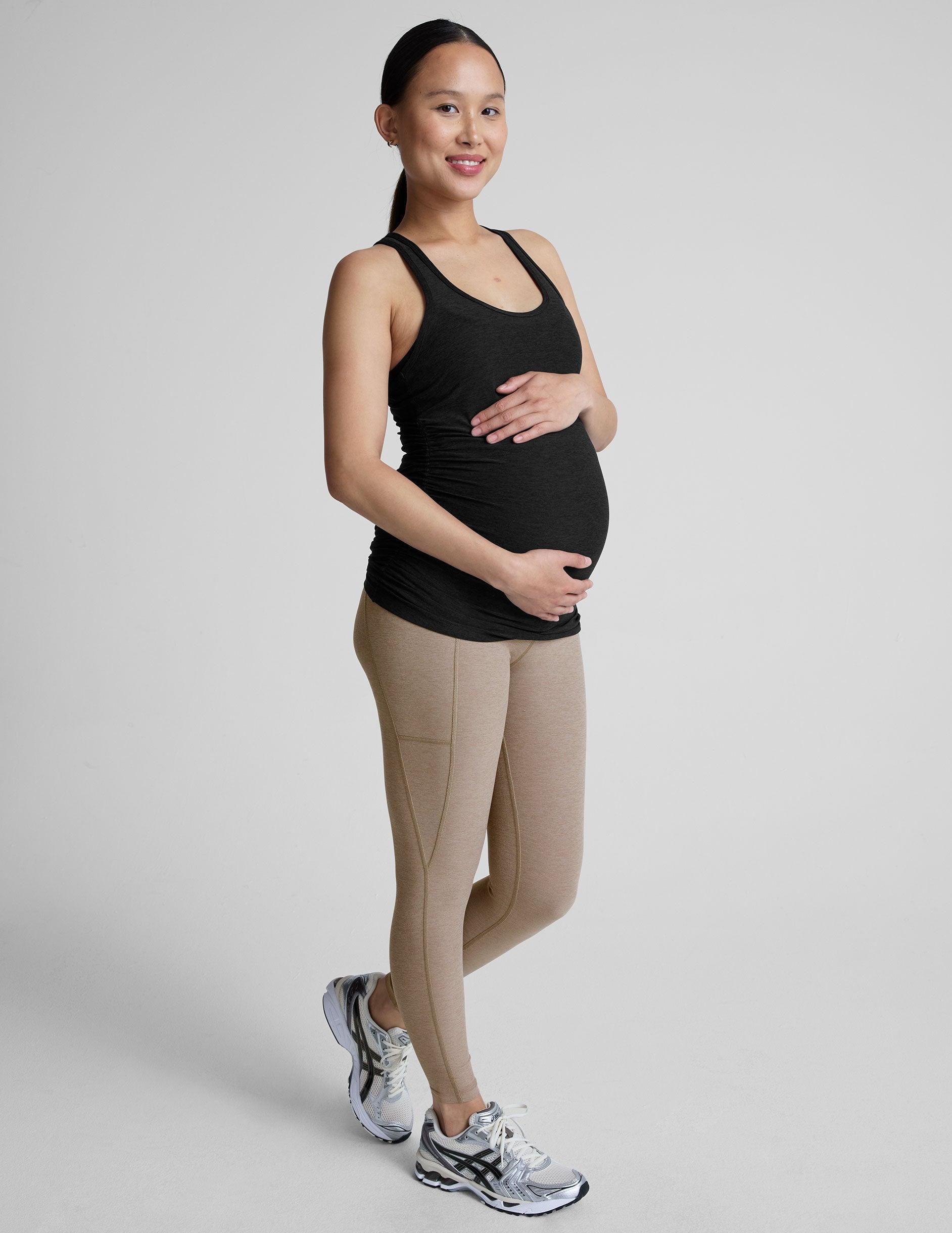 Featherweight Let It Grow Racerback Maternity Tank Product Image