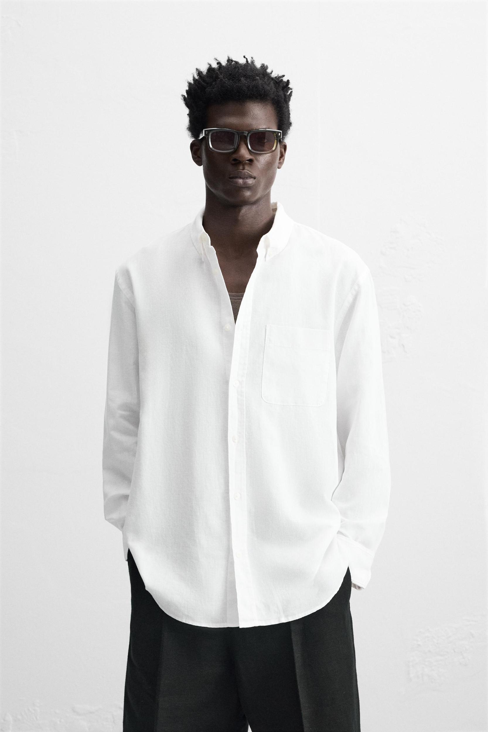 LINEN - COTTON SHIRT Product Image