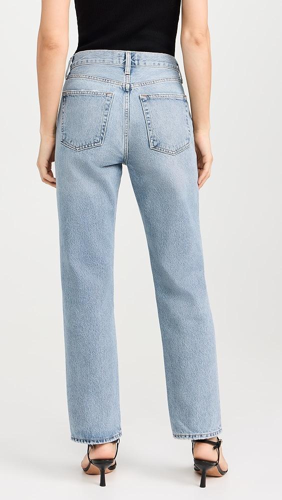 AGOLDE Valen Mid Rise Vintage Straight Jeans | Shopbop Product Image