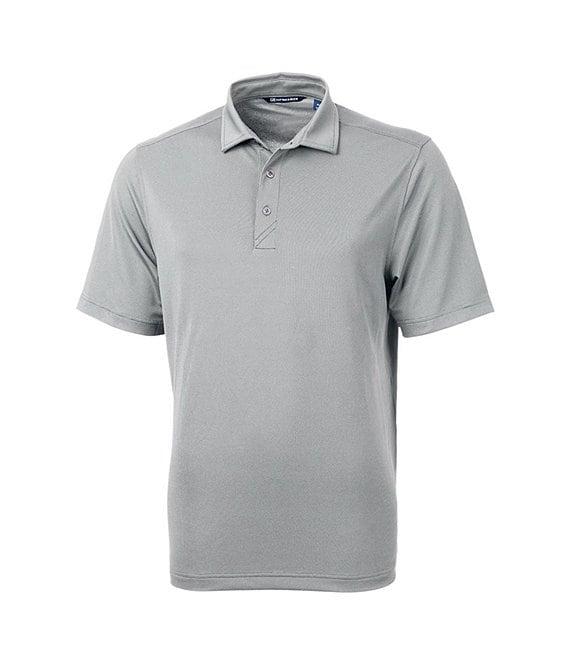 Cutter & Buck Big & Tall Virtue Eco Pique Performance Stretch Short-Sleeve Recycled Materials Polo Shirt Product Image