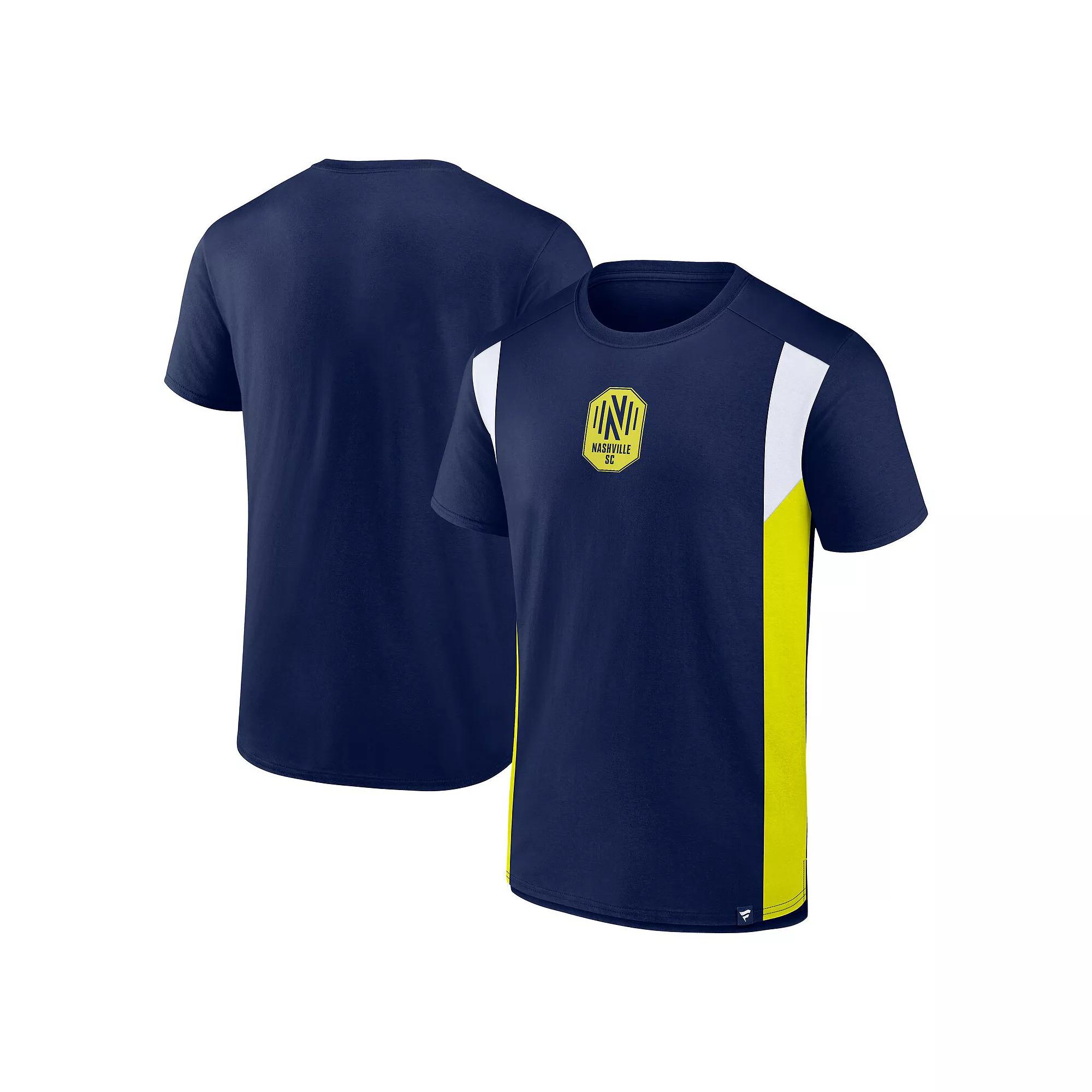 Mens Fanatics Navy Nashville SC Golden Goal T-Shirt Mls Blue Product Image