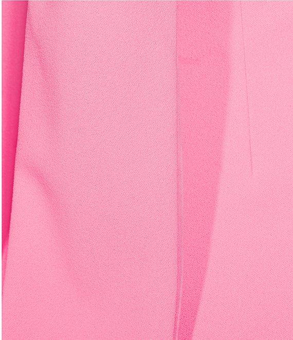 Dear Moon Corset Bodice Bow Back Ruffle Hem Dress Product Image