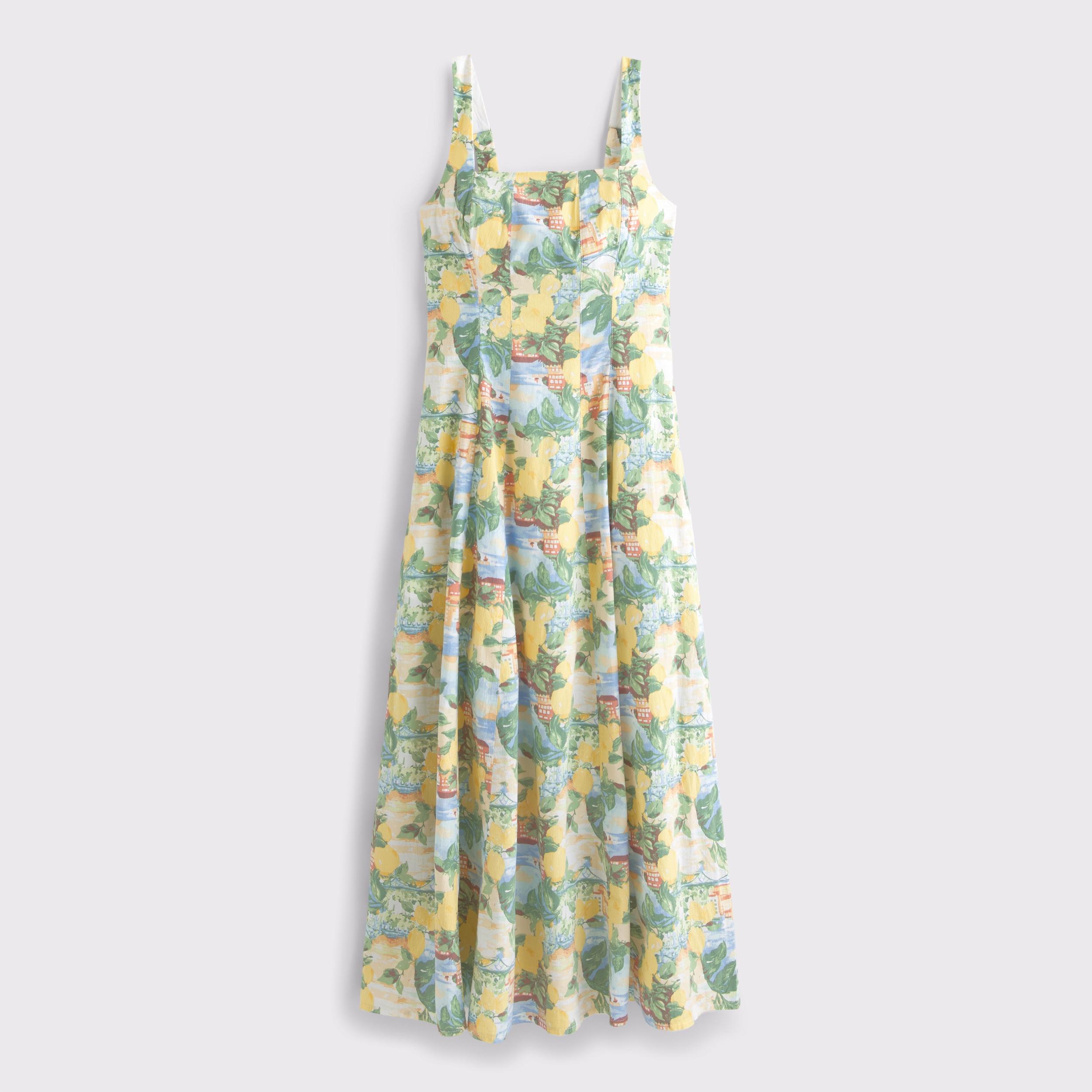 The A&F Mila Stretch Midi Dress Product Image