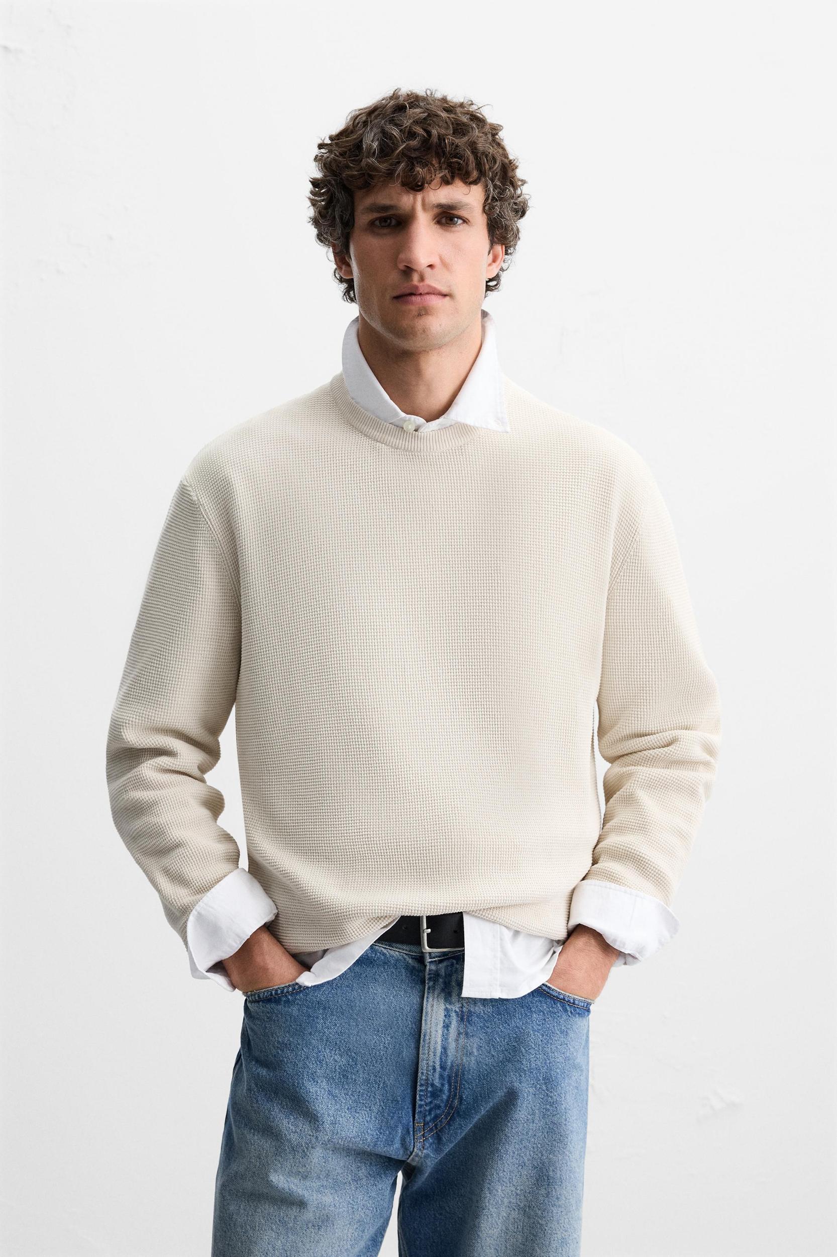BASIC TEXTURED SWEATER Product Image