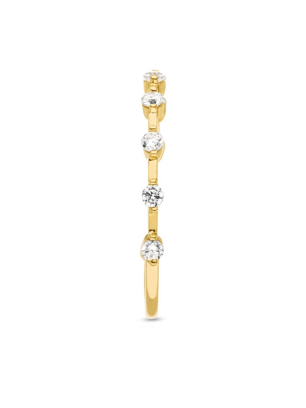 14kt yellow gold Daisy diamond ring Product Image