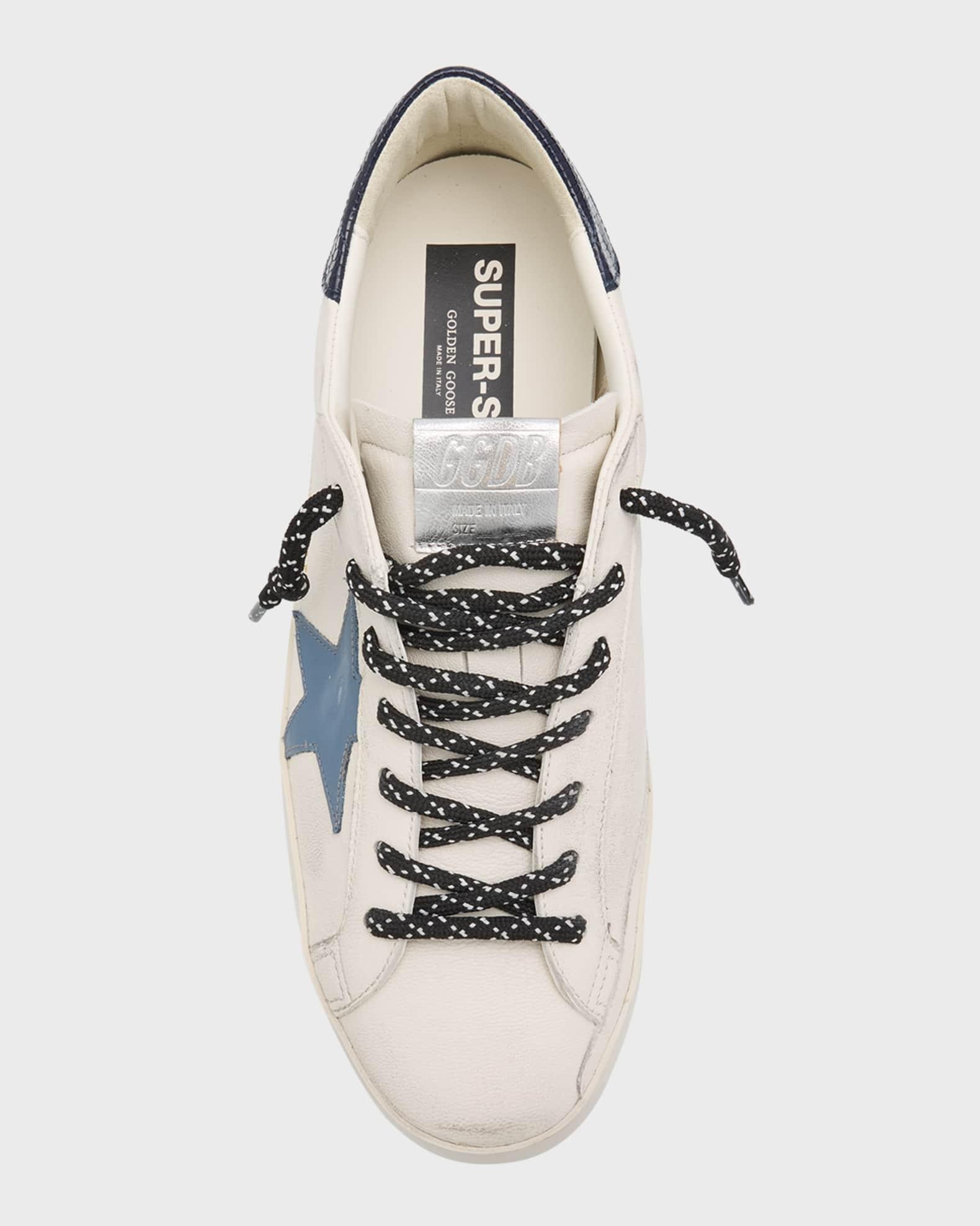 Men's Superstar Leather Low-Top Sneakers Product Image