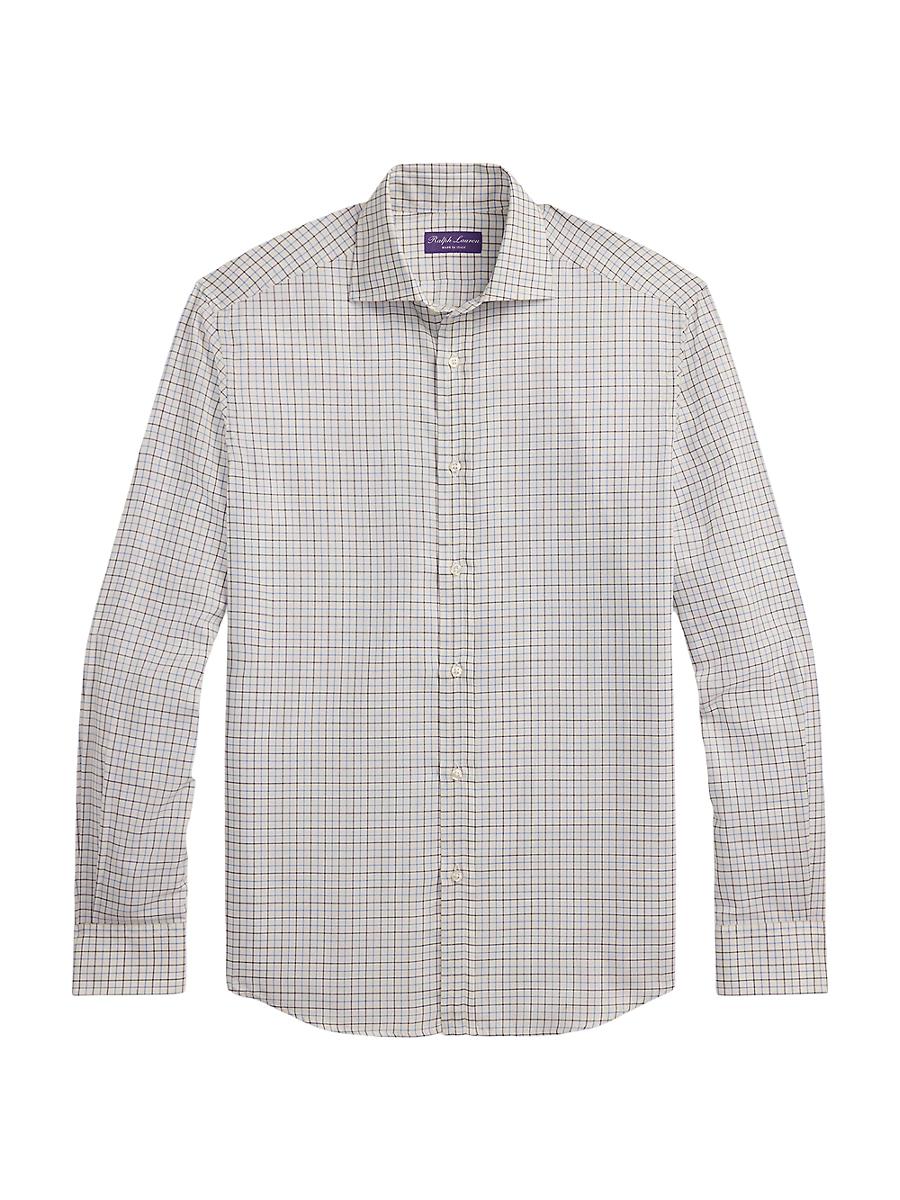Mens Tattersall Twill Shirt Product Image
