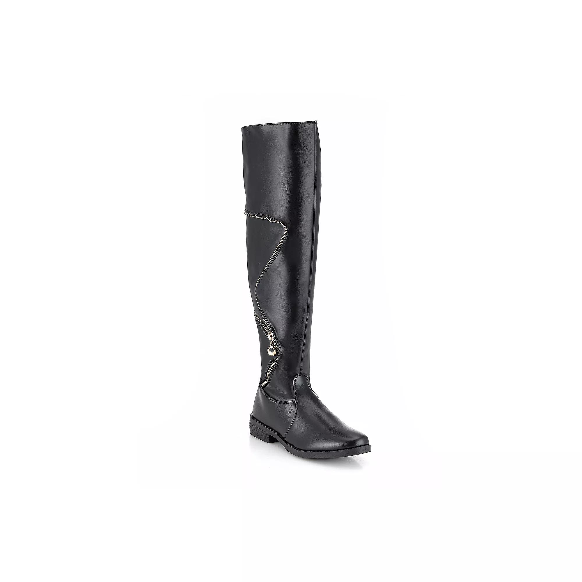 Henry Ferrera Charm-506 Women's Knee-High Boots,  Product Image