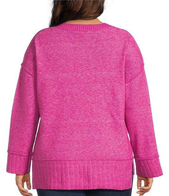 Westbound Plus Wool Blend Long Sleeve Crew Neck Sweater Product Image