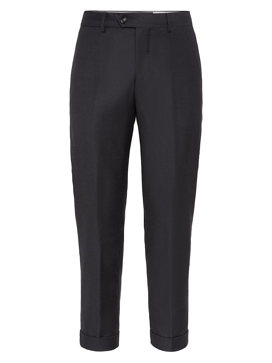 Mens Formal Fit Trousers in Super 150s Virgin Wool Product Image
