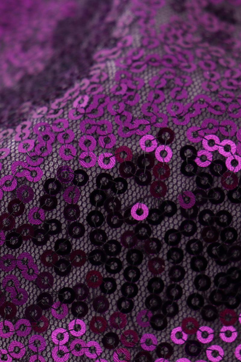 Purple sequin mardi gras mom&me skorts Product Image