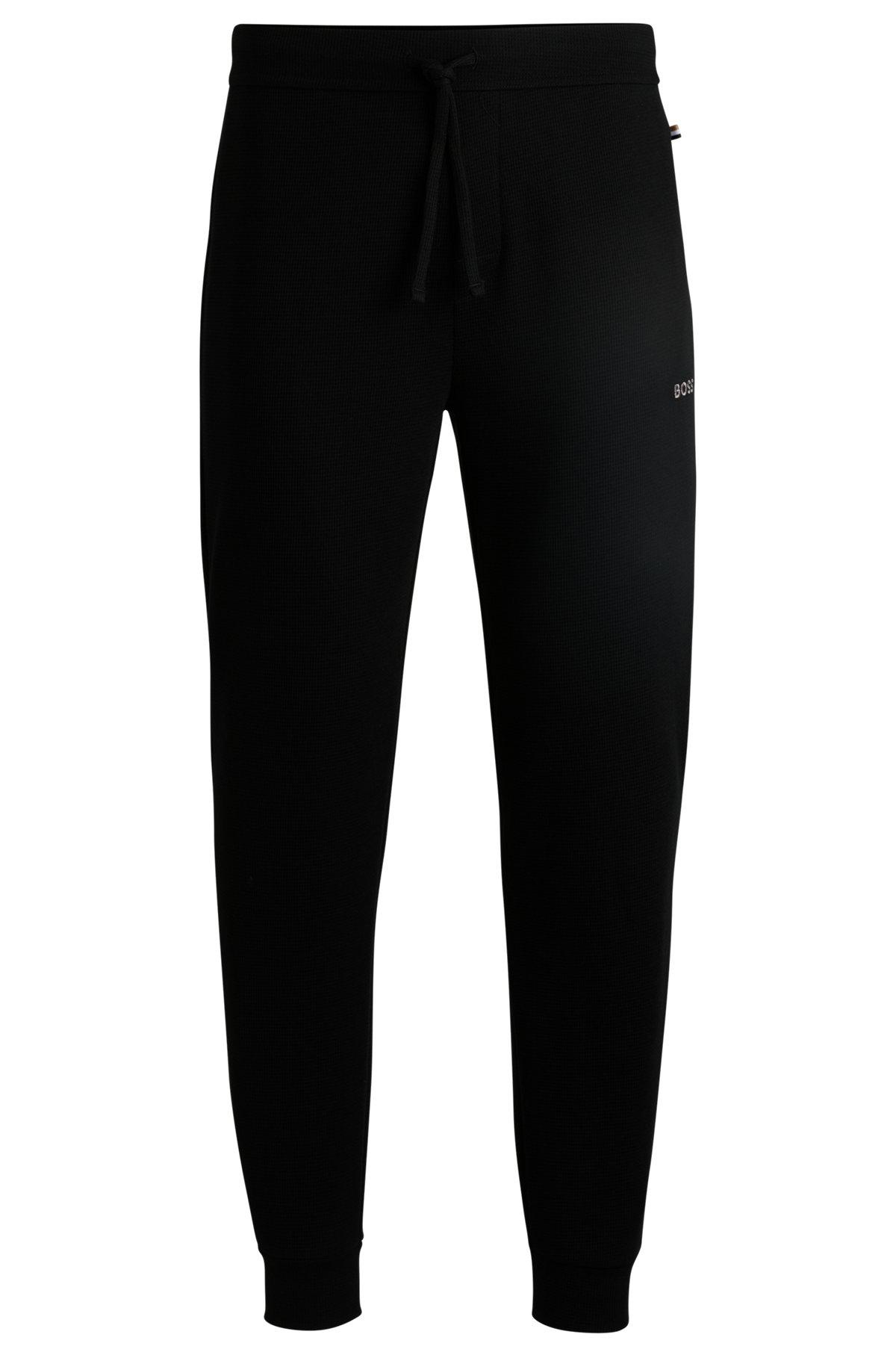 Waffle-structure pajama bottoms Product Image