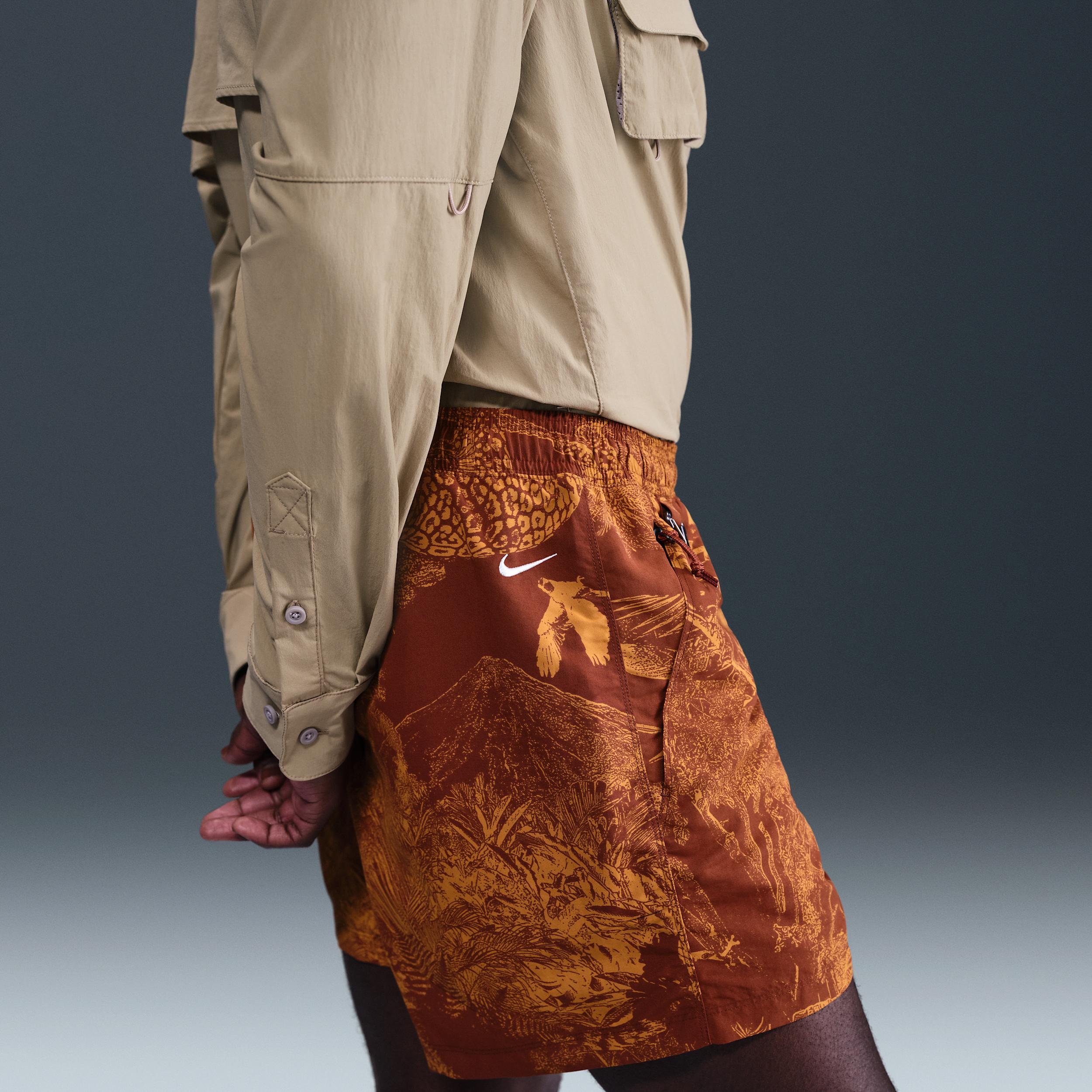 Mens Nike ACG Reservoir Goat Print Shorts | HJ2889-245 Product Image