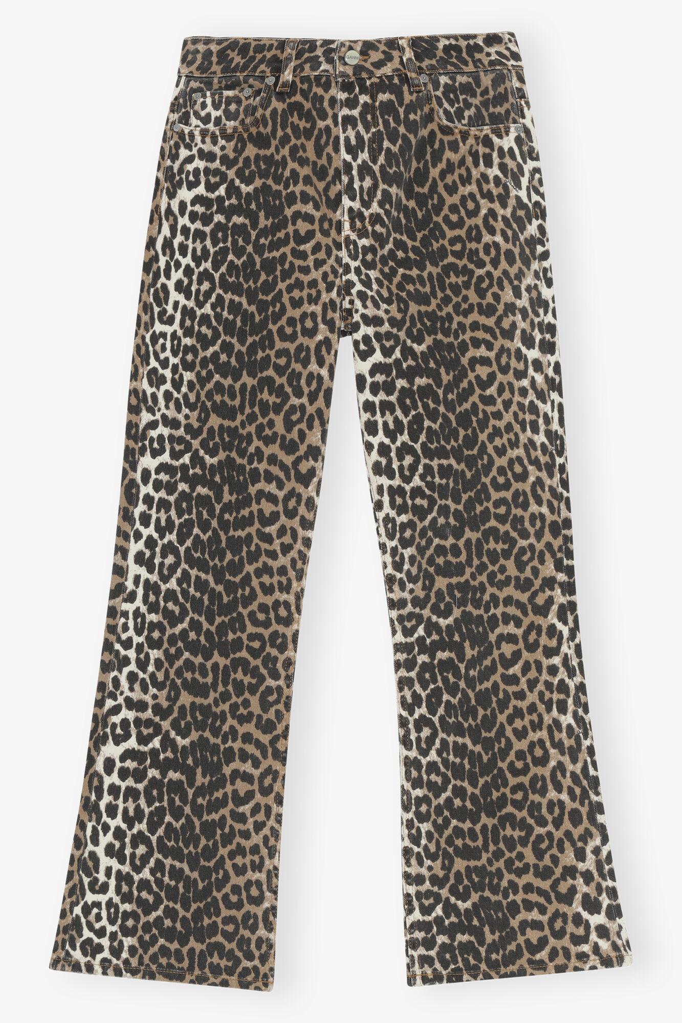 Leopard Betzy Jeans Product Image