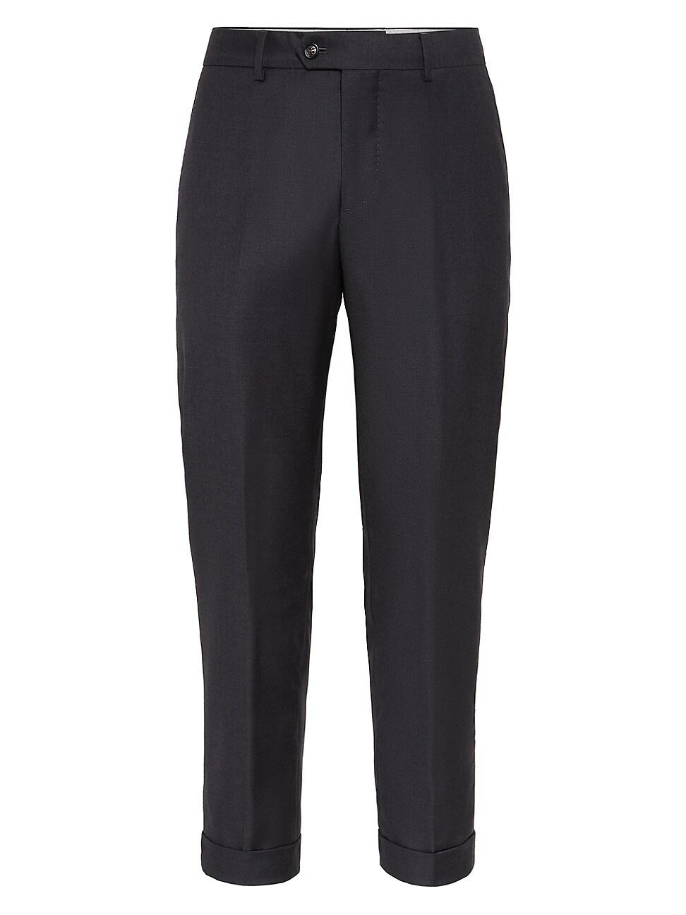 Mens Formal Fit Trousers in Super 150s Virgin Wool Product Image