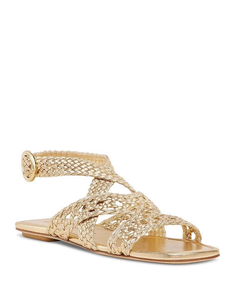 Womens Thea Leather Flat Sandals Product Image