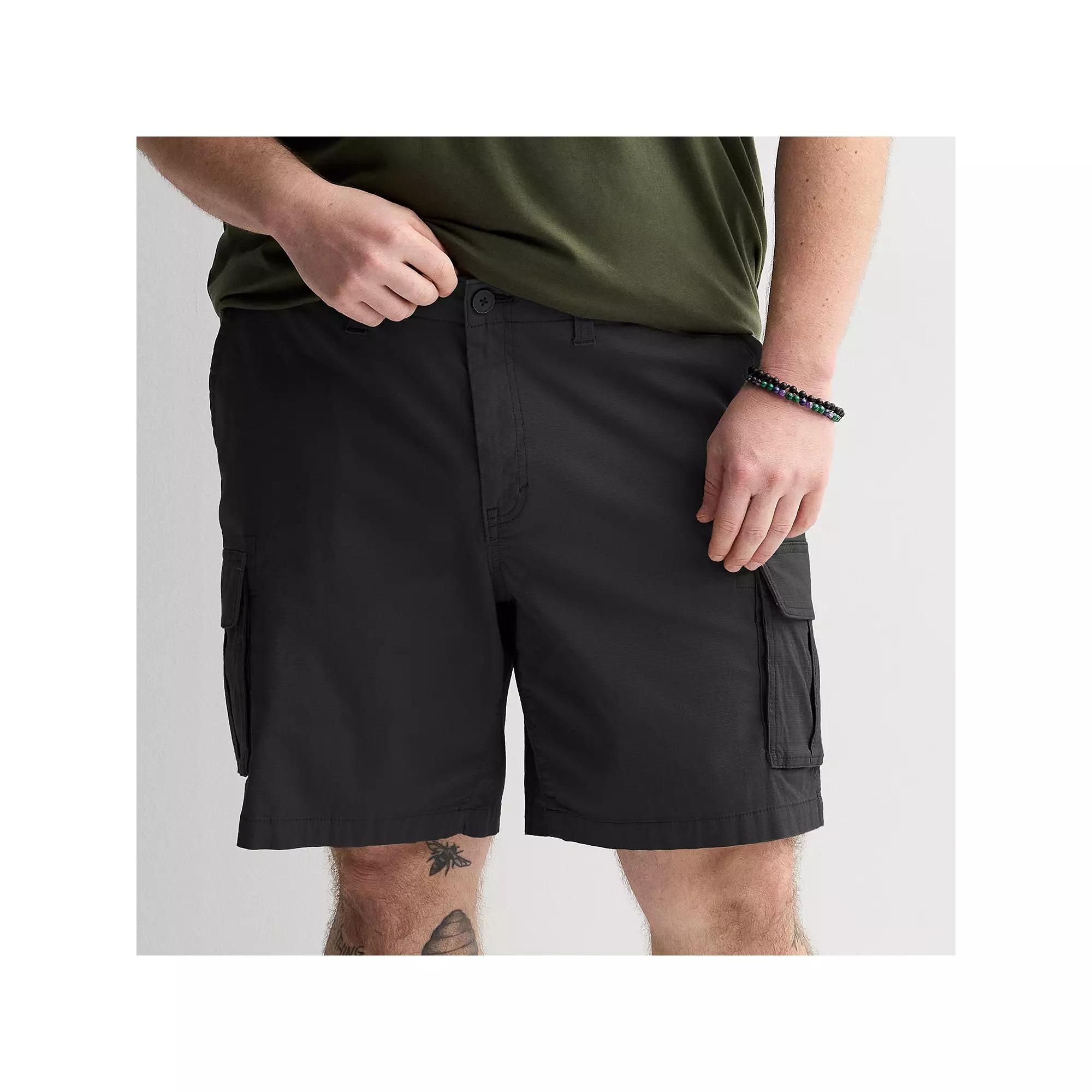 Big & Tall Sonoma Goods For Life® Flexwear Everyday Cargo Shorts, Men's, Size: 52, Iron Ore Product Image