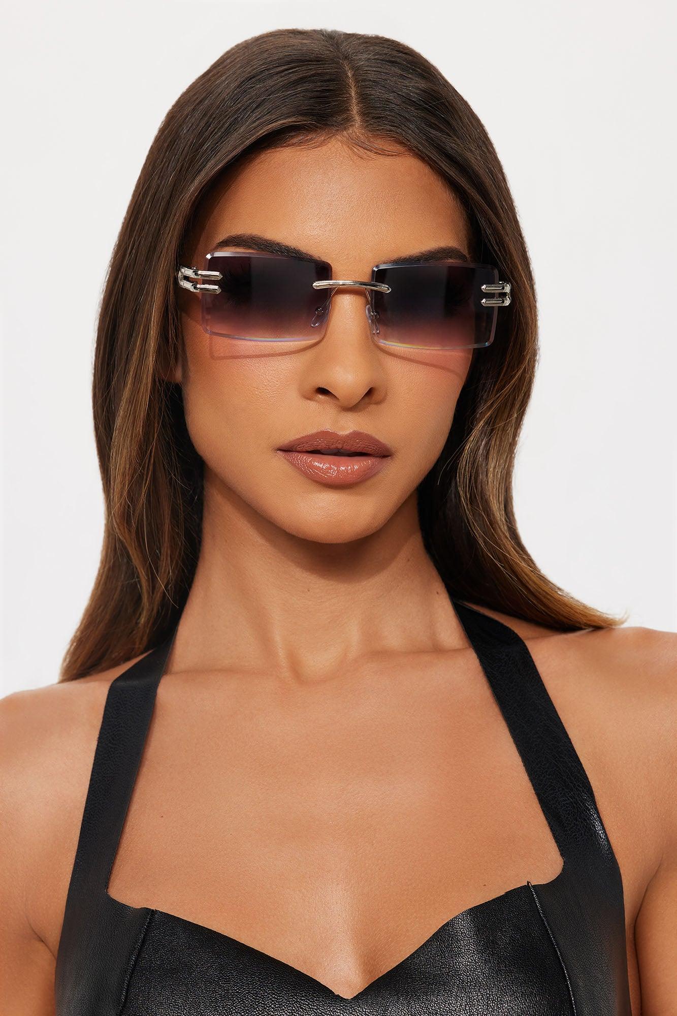 All Yours Square Sunglasses - Black Female Product Image