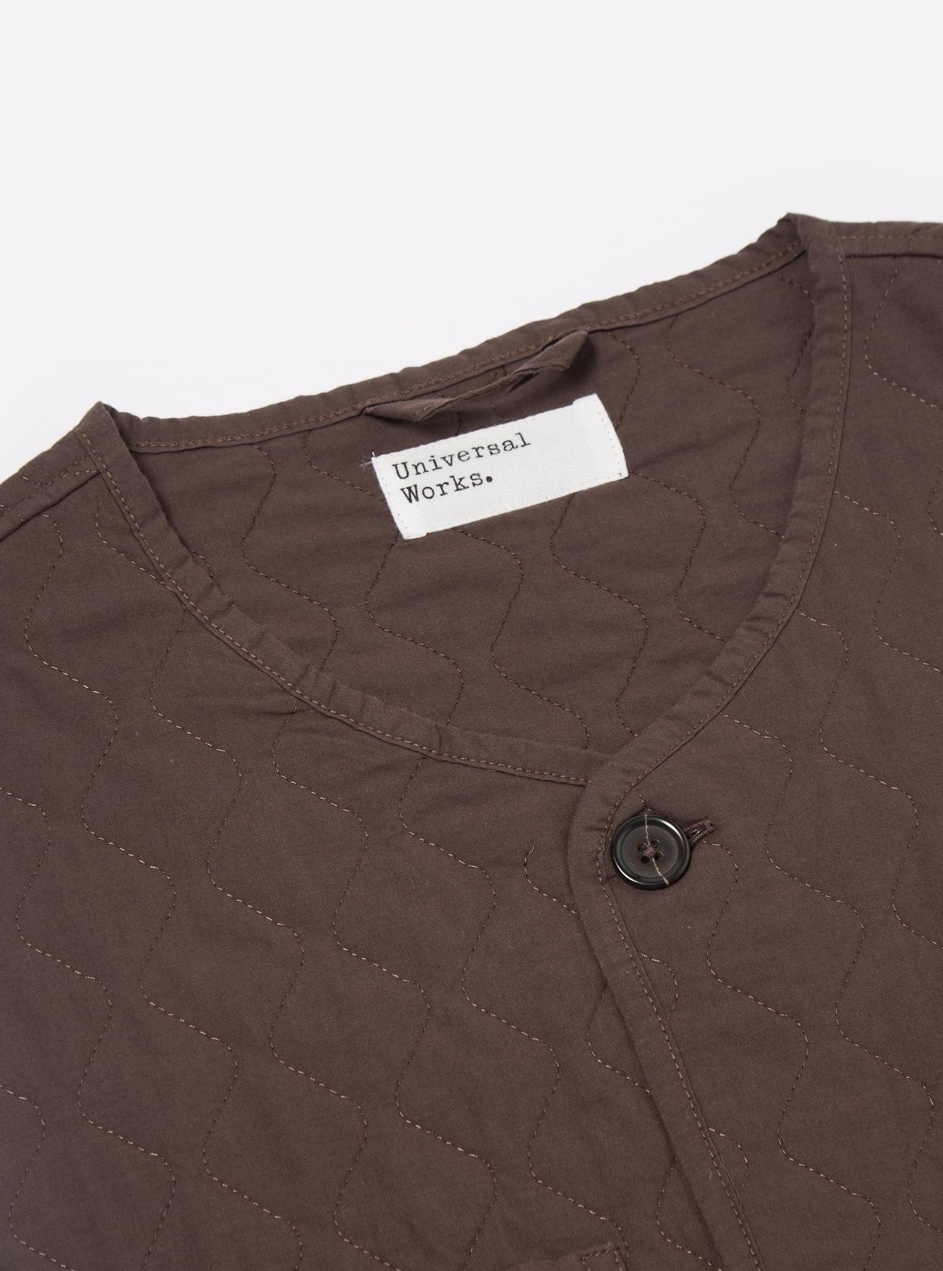 Brown Quilt Cotton Gower Jacket Product Image