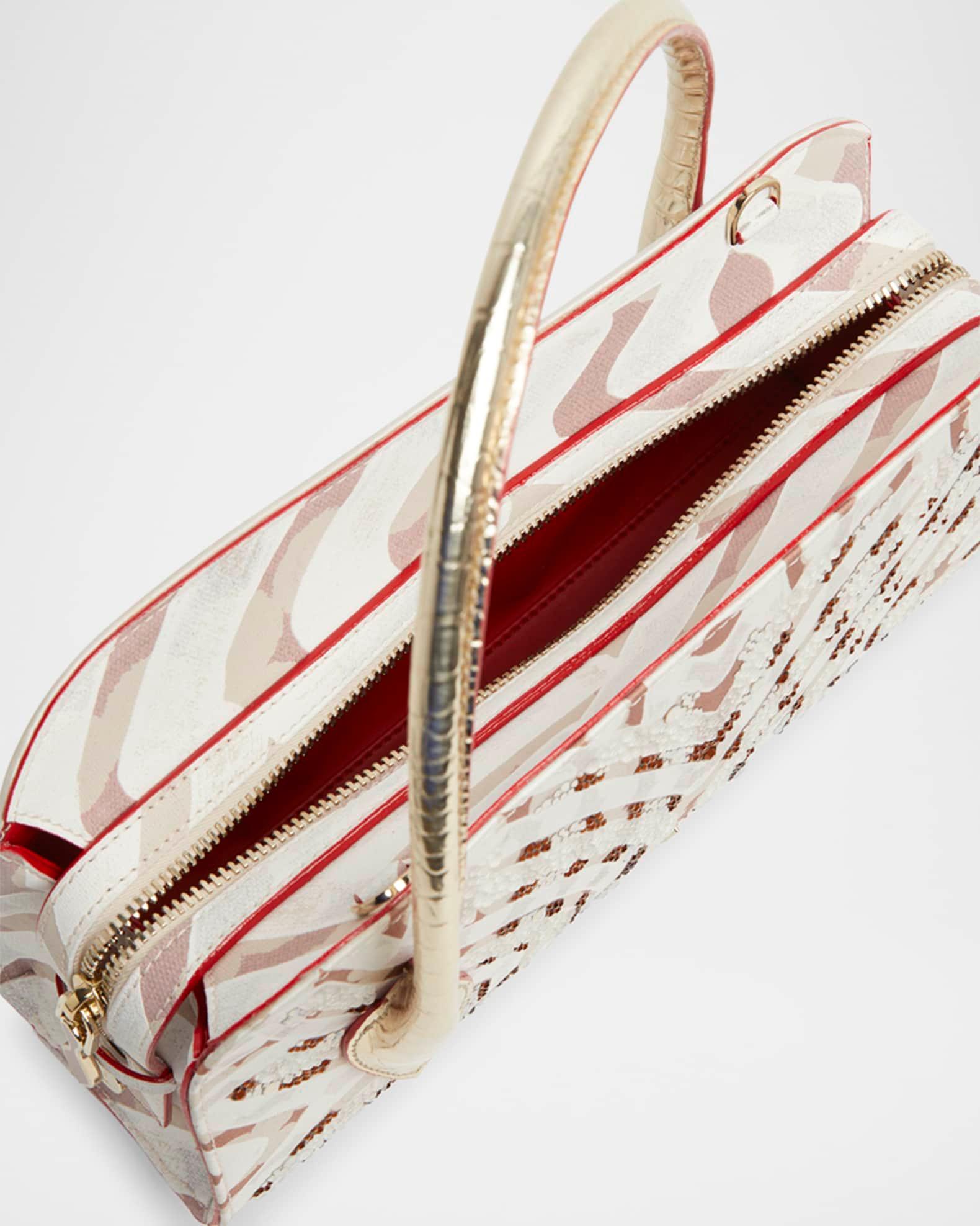 Eloise Top-Handle Bag in Gaagal Mirror Strass Leather Product Image