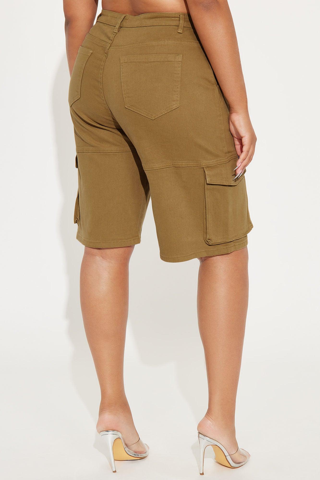 Braelynn Bermuda Short - Tan Product Image