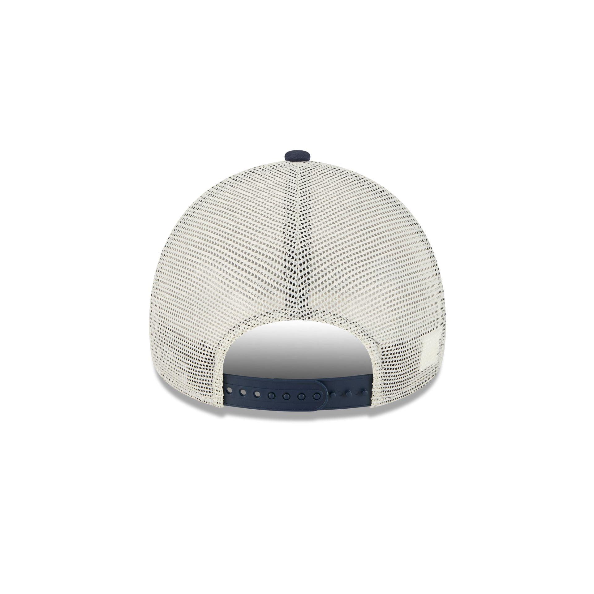 Pittsburgh Pirates Navy Purple 9FORTY A-Frame Trucker Hat Male Product Image