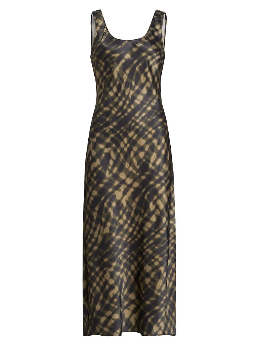 Womens Kailani Abstract Scoopneck Midi-Dress Product Image