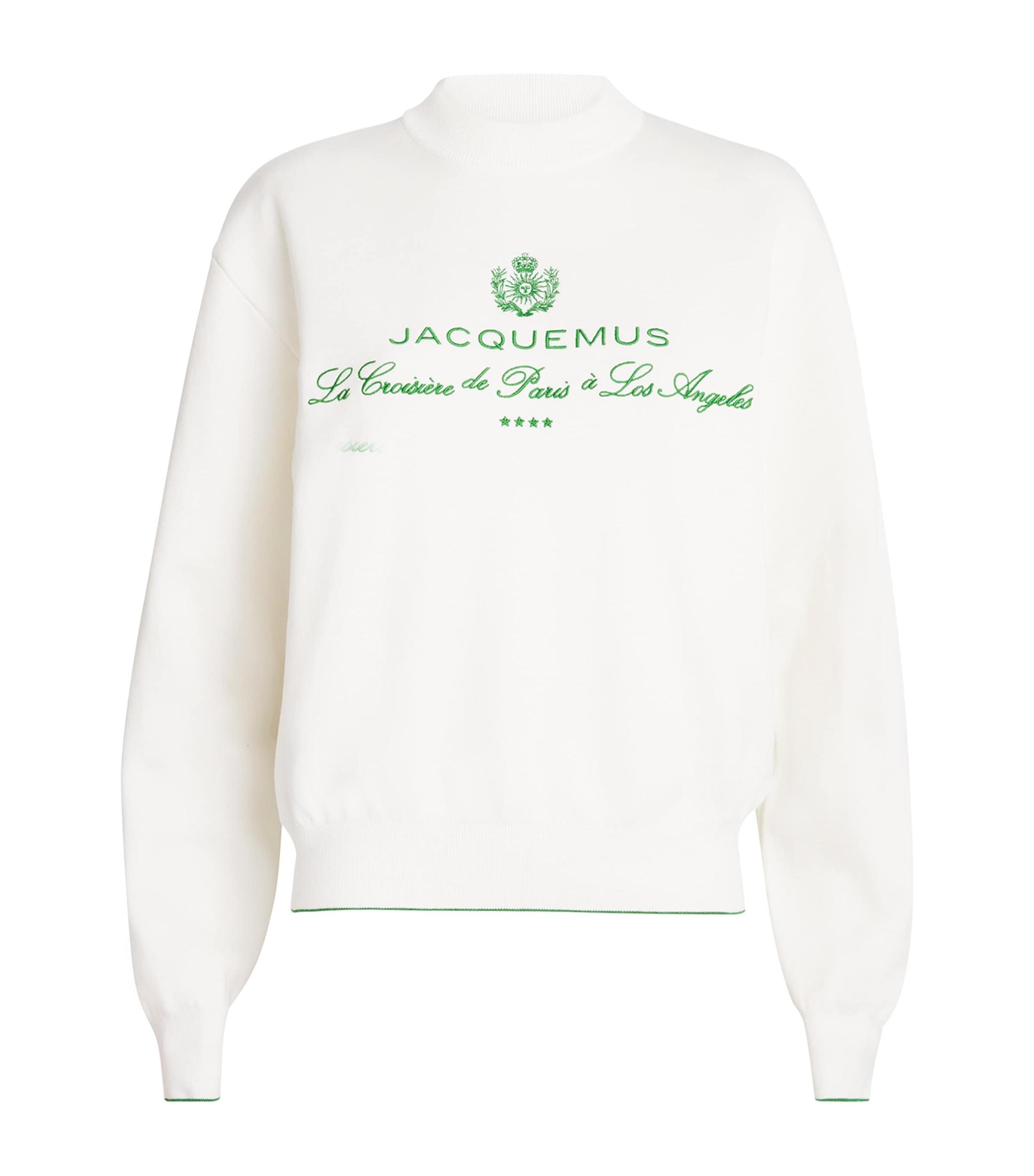 logo-embroidered sweatshirt Product Image