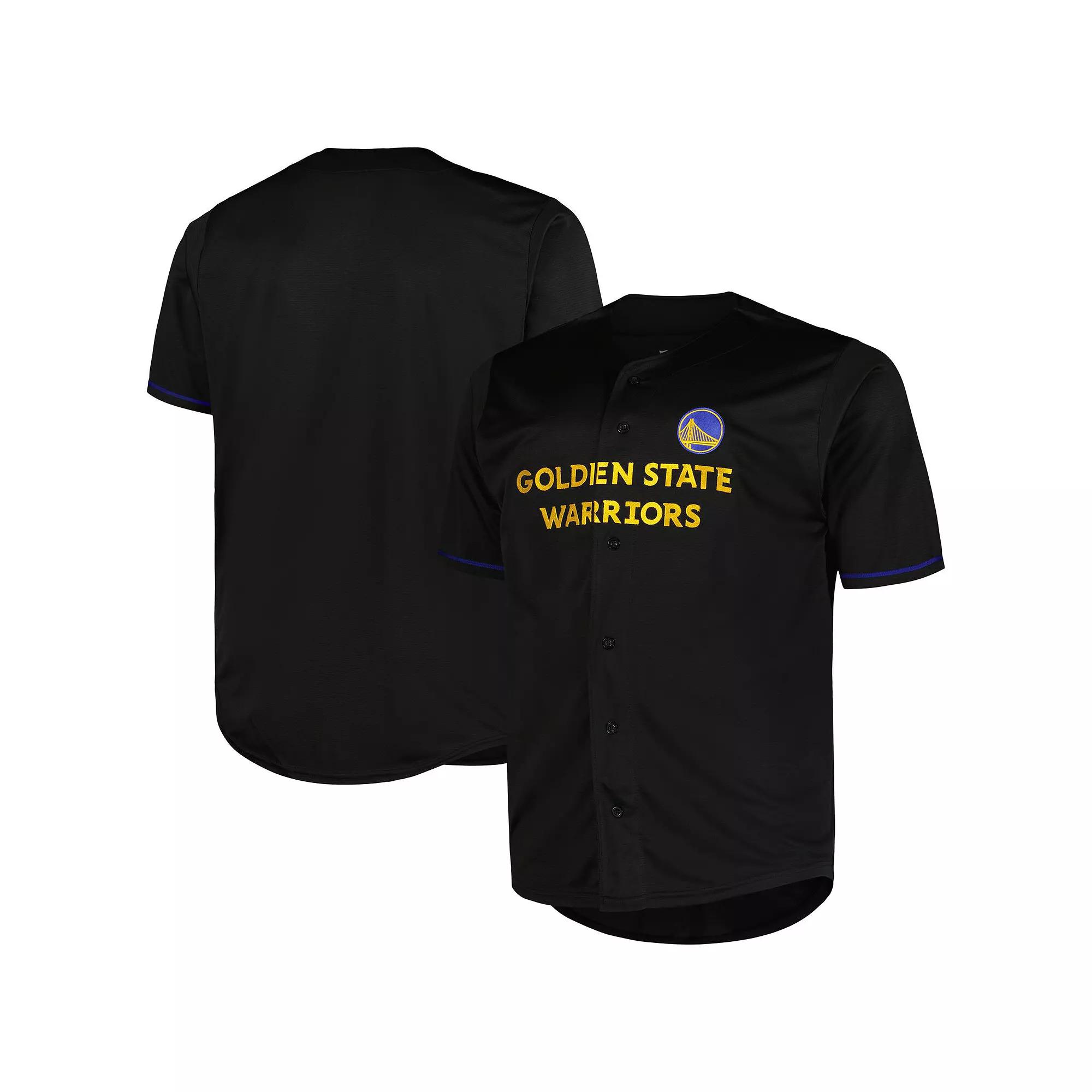 Men's Profile Black Golden State Warriors Big & Tall Pop Jersey,  Product Image