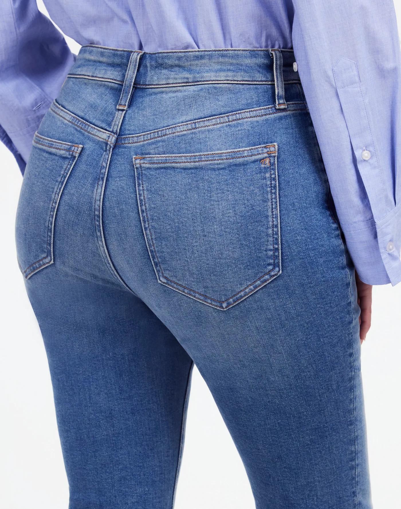 The Tall Curvy Kick Out Crop Jean Product Image