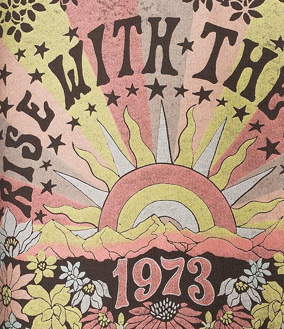 Billabong Out Until Dawn Graphic Short Sleeve Oversized T-Shirt Product Image