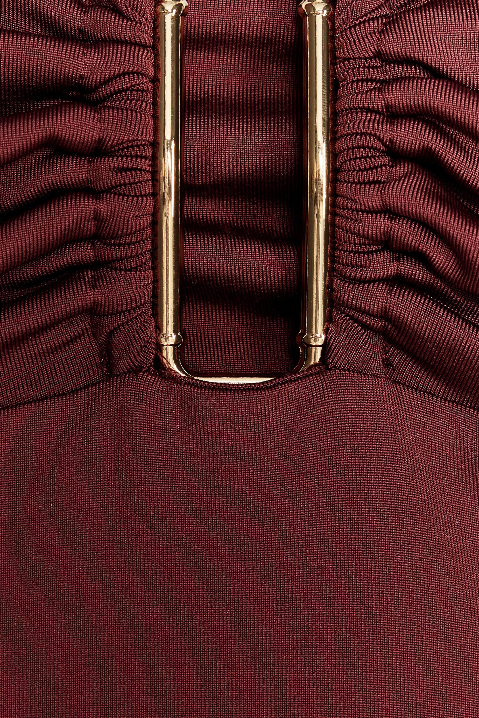 DRAPED HALTER TOP Product Image