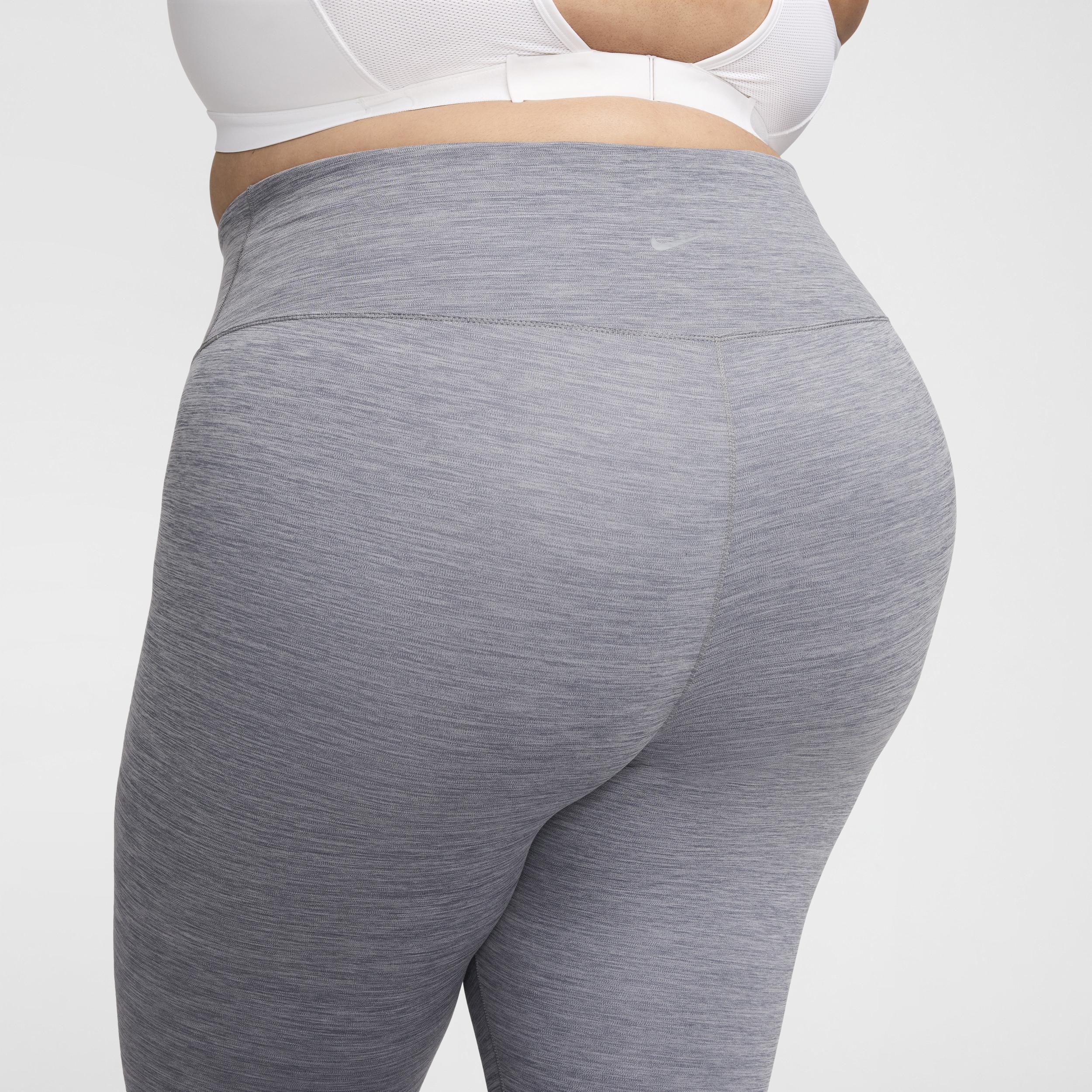 Nike Womens One High-Waisted Crop Leggings (Plus Size) | FN3238-084 Product Image