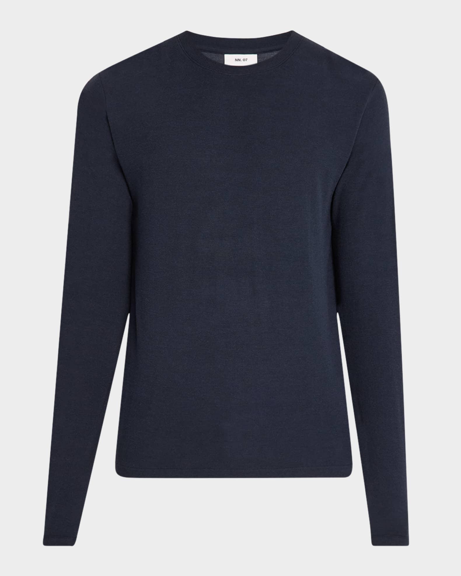 Men's Wool Quarter-Zip Polo Sweater Product Image