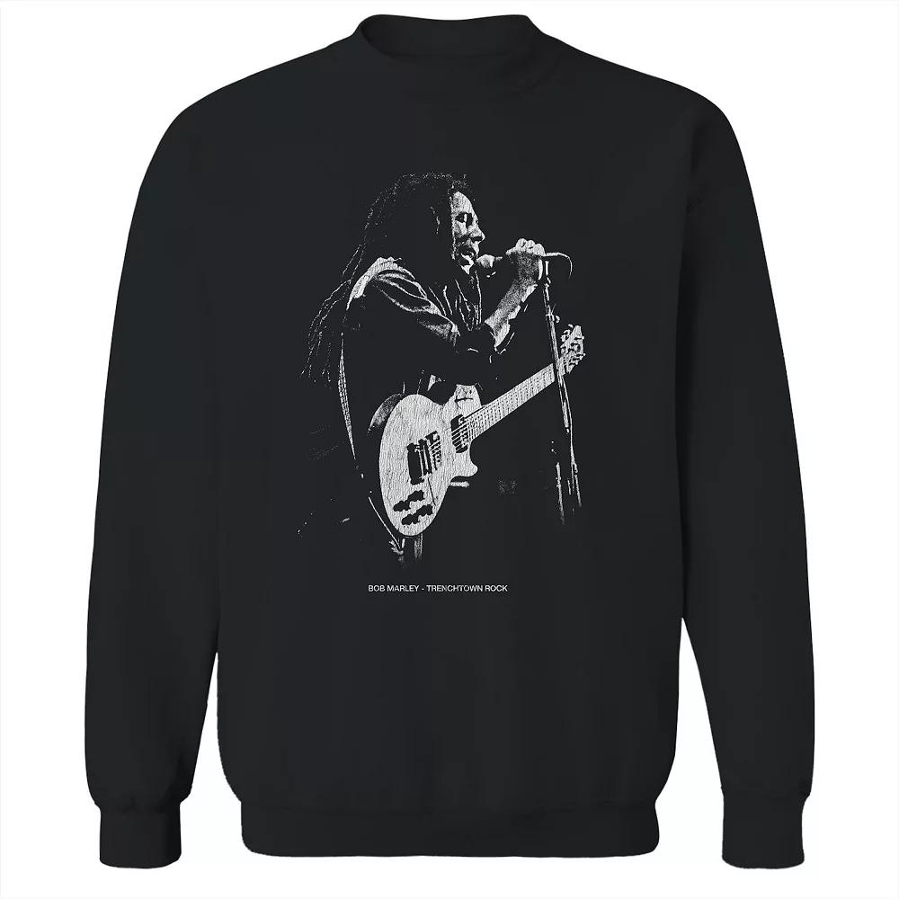 Junior's Bob Marley Live Trenchtown Rock Graphic Fleece Sweatshirt, Women's,  Product Image