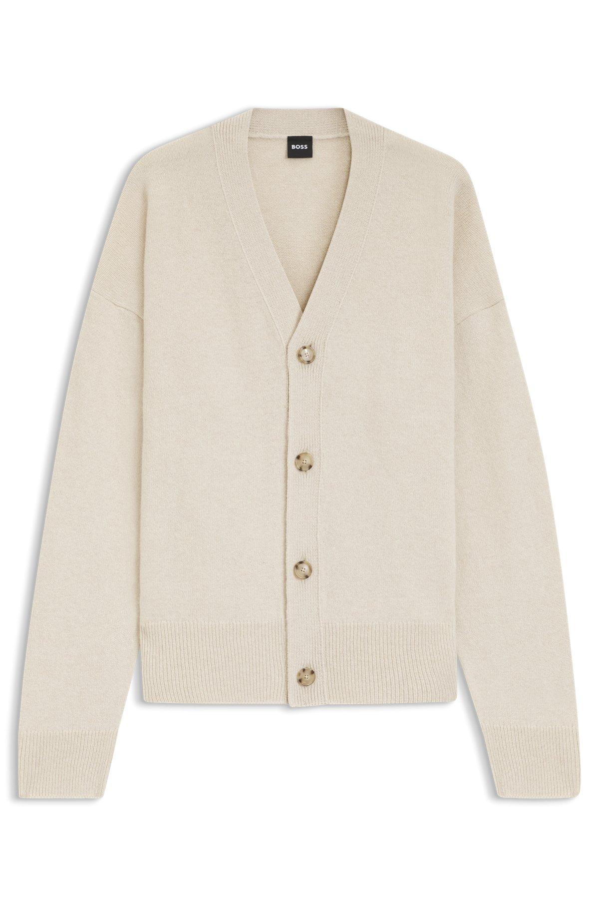 Virgin-wool cardigan in a relaxed fit Product Image