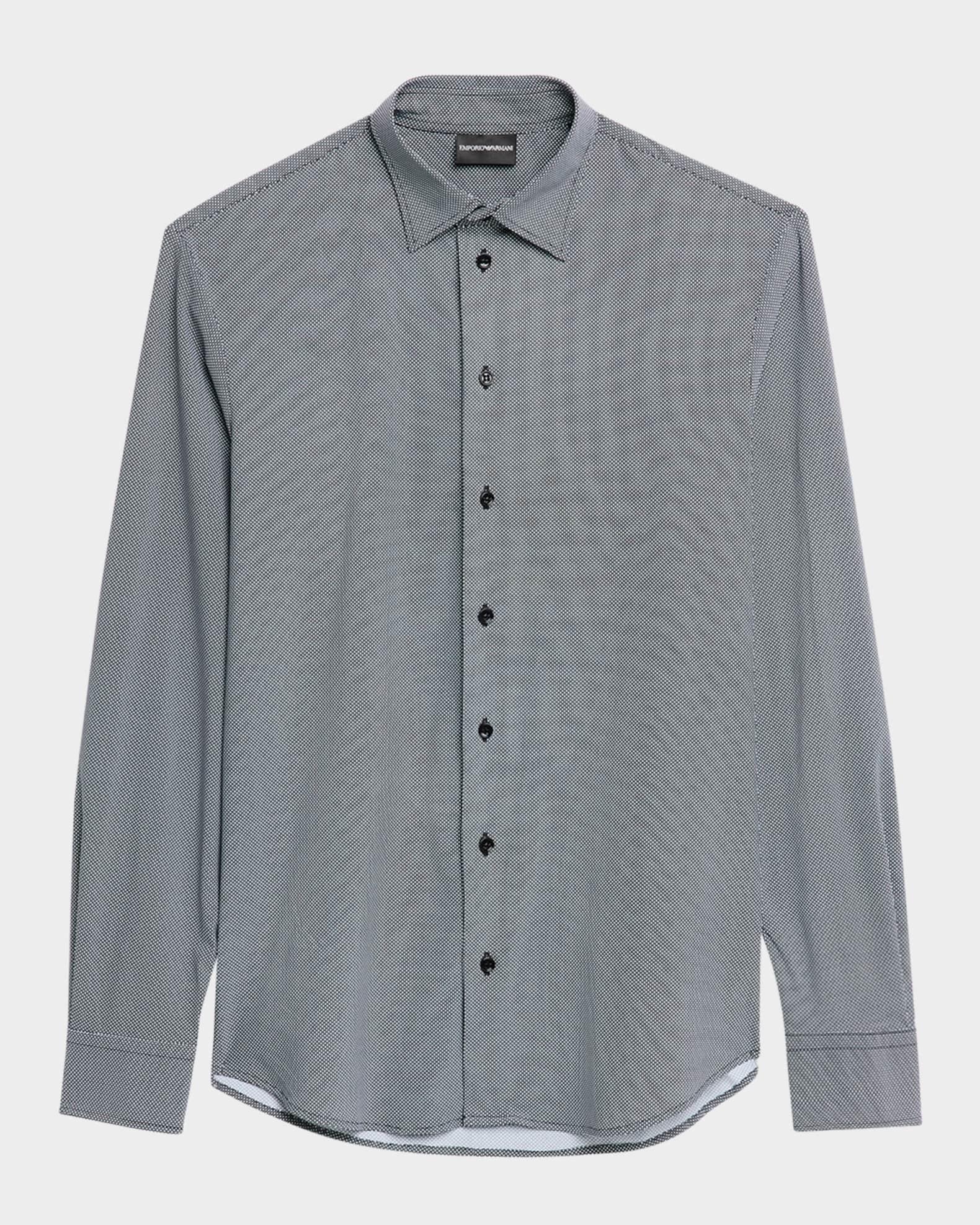 Men's Interlock Jersey Micro-Dot Sport Shirt Product Image
