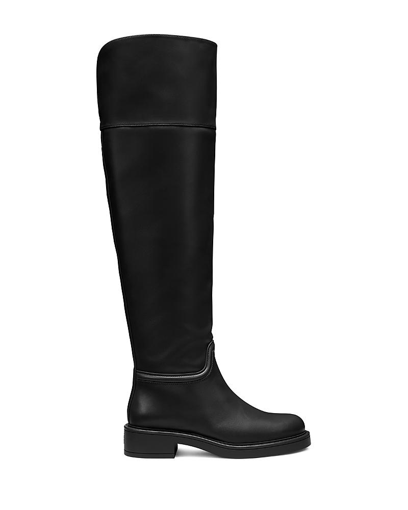 Womens Celia Leather Over-The-Knee Boots Product Image
