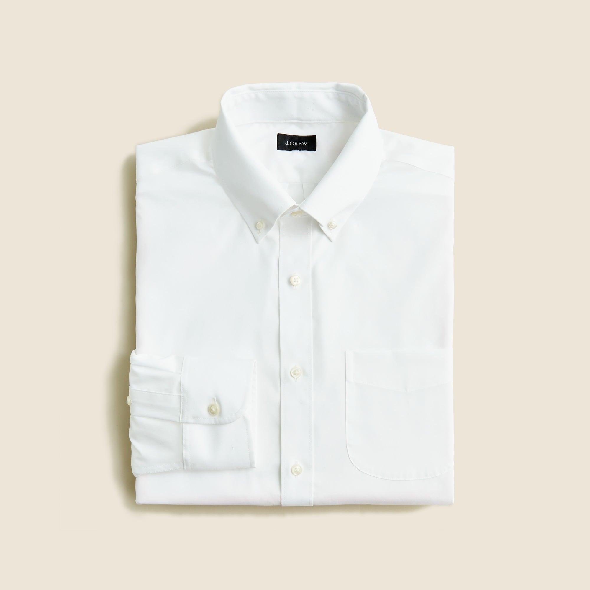 Slim Bowery wrinkle-free dress shirt with button-down collar Product Image