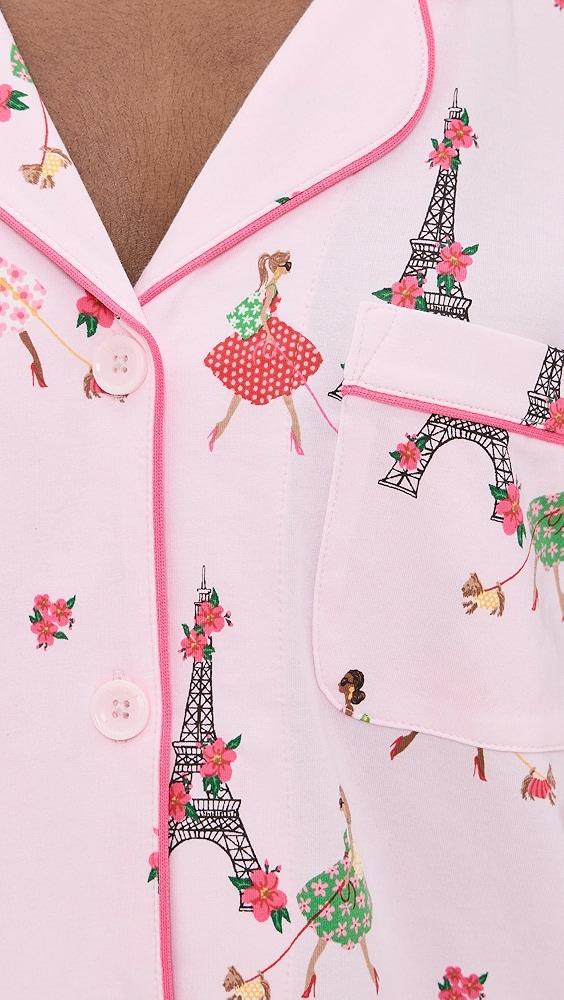 BedHead PJs Cotton Knit Long Sleeve Classic PJ Set | Shopbop Product Image