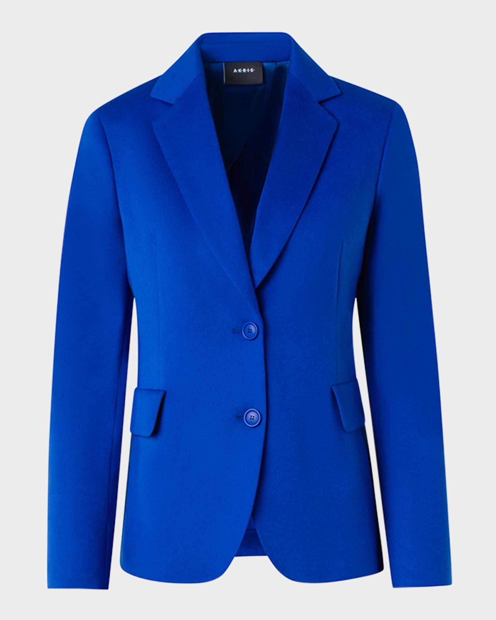 Single-Breasted Cashmere Jacket Product Image