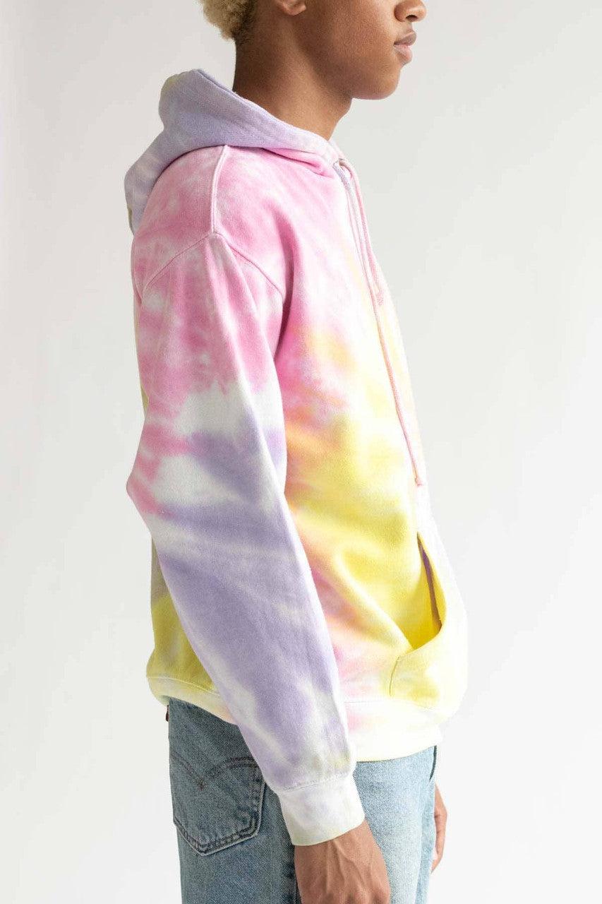 Pink Banana Tie Dye Hoodie Product Image