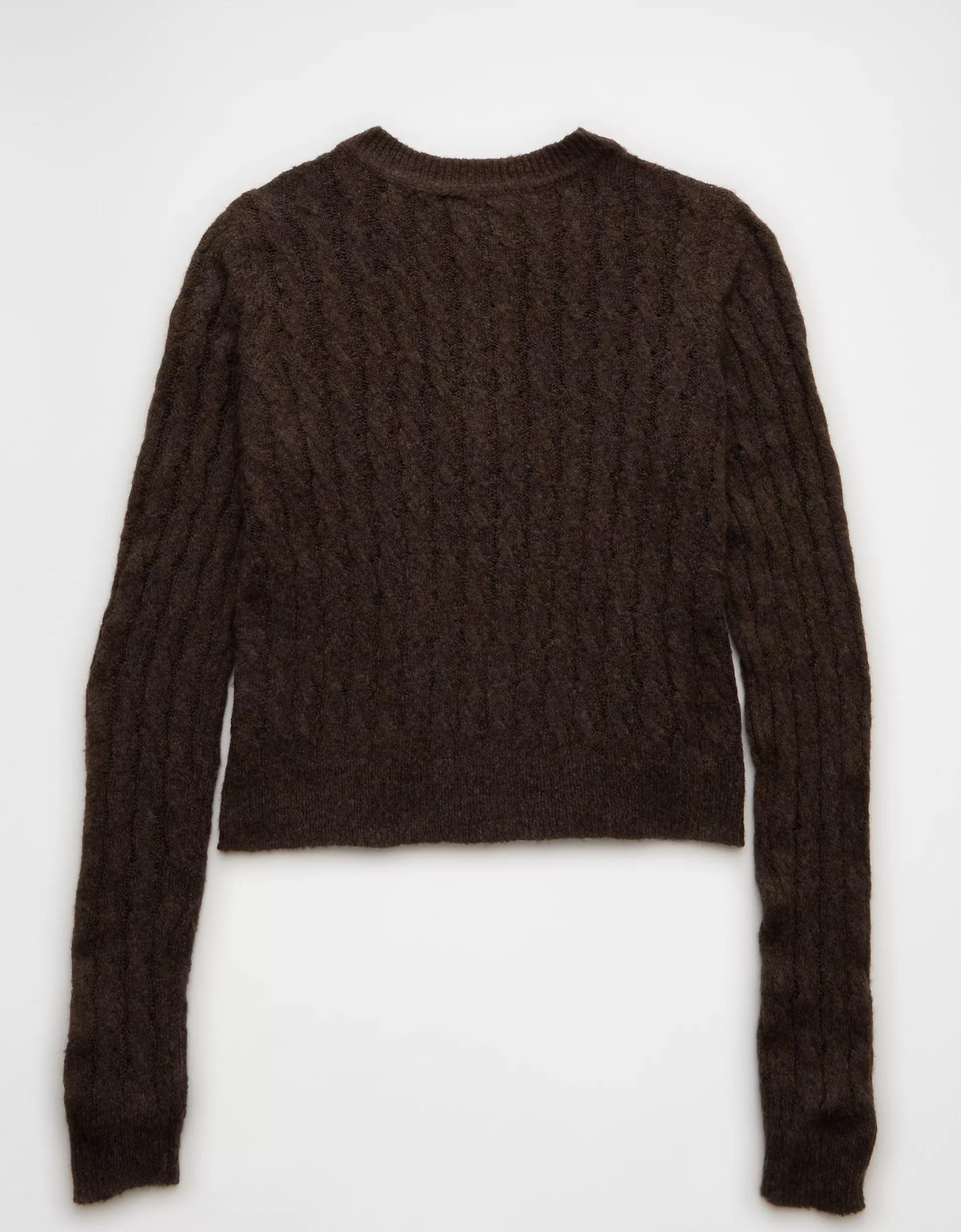 AE Whoa So Soft Button-Front Cardigan Product Image