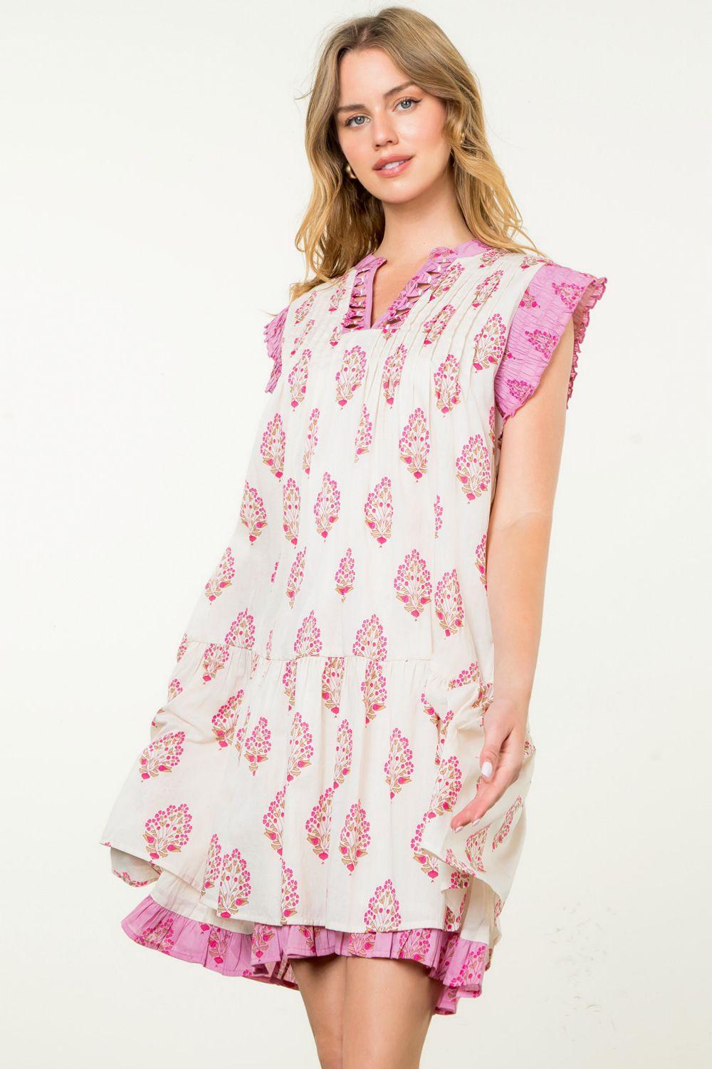 Faye Flower Dress Product Image