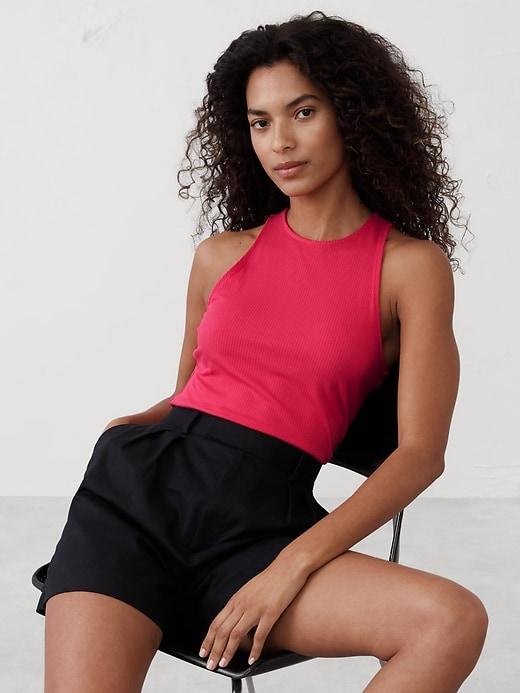 Ribbed Modern Tank Product Image