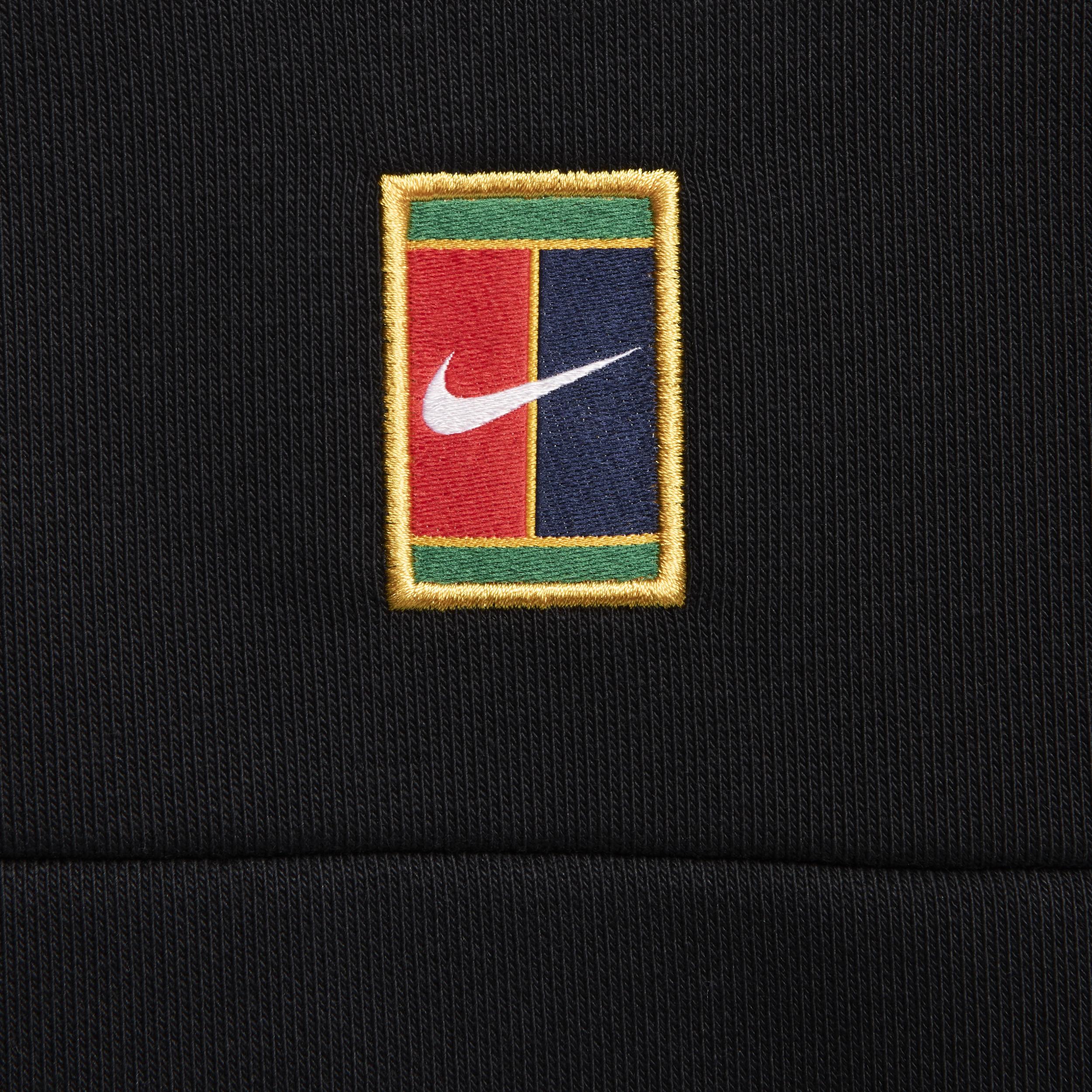 Nike Men's Court Heritage Dri-FIT Fleece Tennis Hoodie Product Image