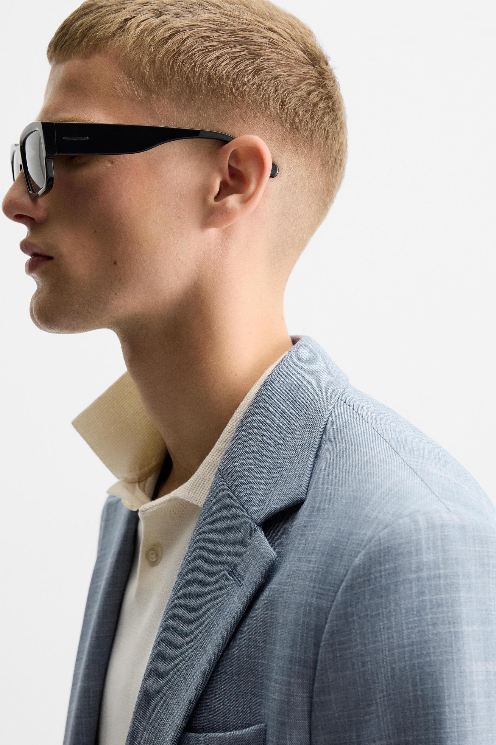 TEXTURED SUIT BLAZER Product Image