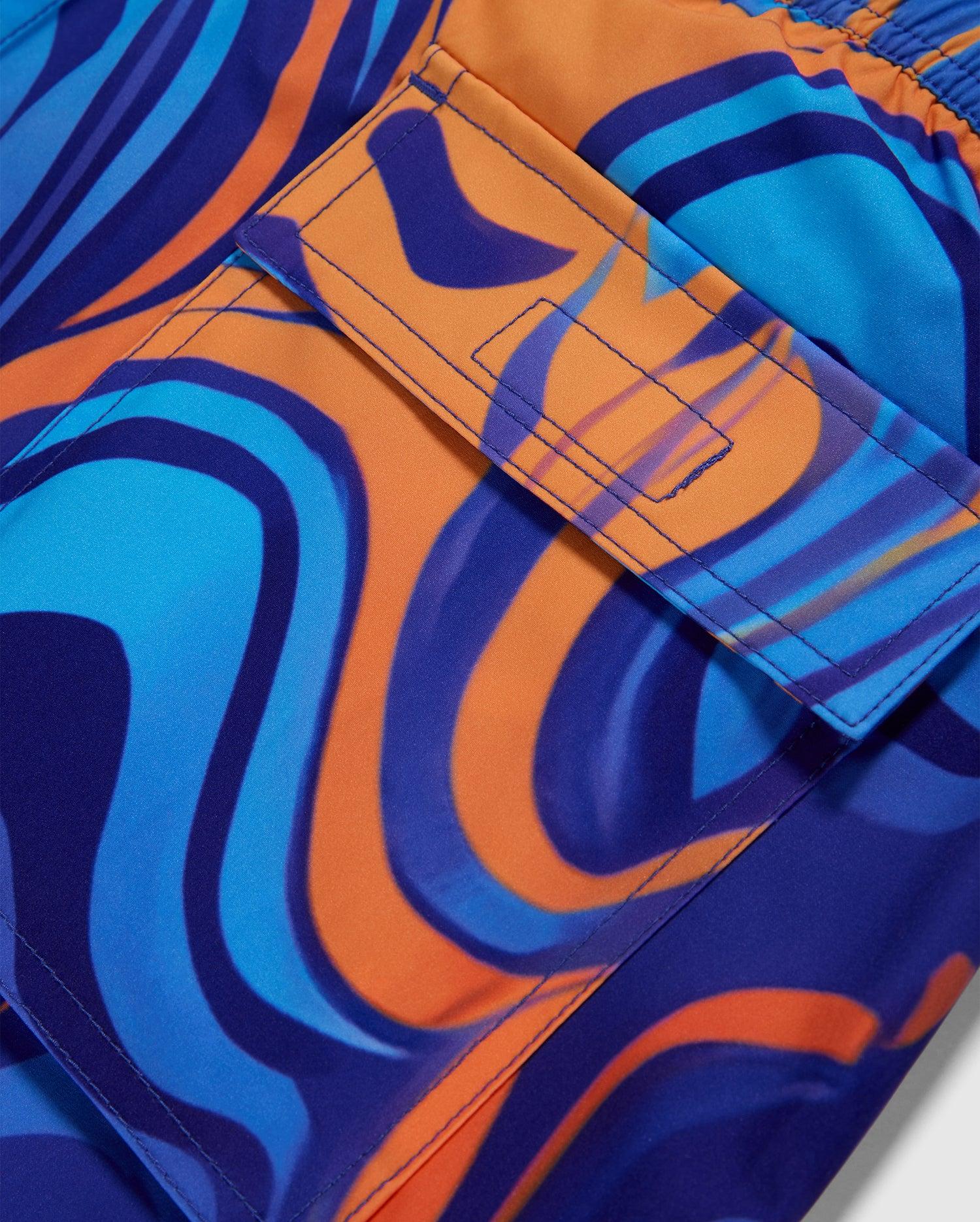 MENS NEVADA ALL OVER PRINT SWIM TRUNK - B6W526C200 Male Product Image